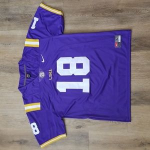 Ojulari LSU Tigers Purple Mens Large Stitched New # 18